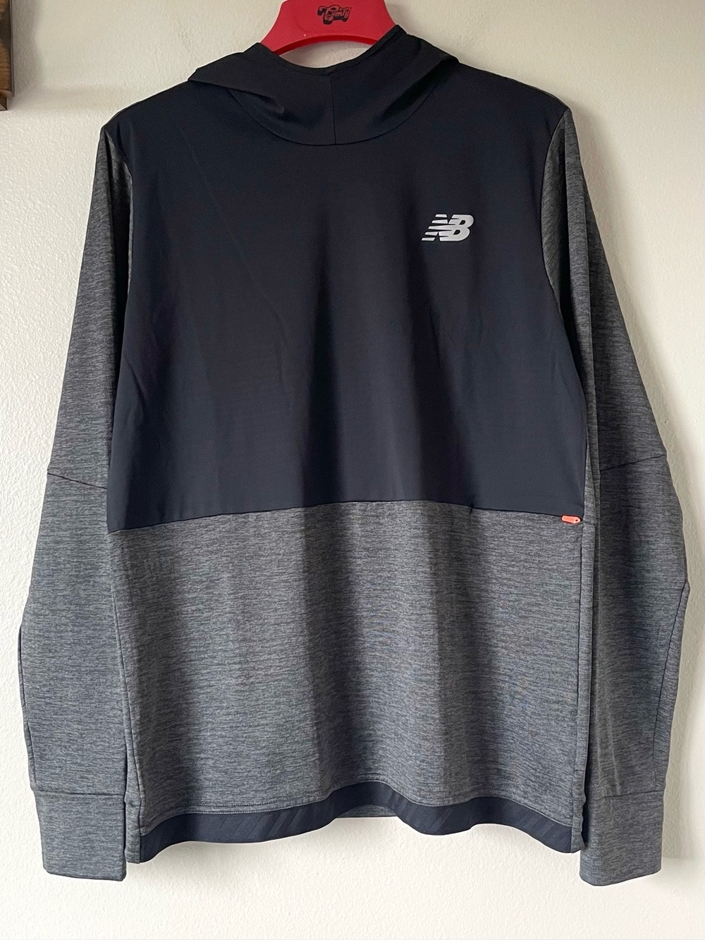 New Balance Heat Running Hoodie- Performance Reflective Technical Fleece - Large